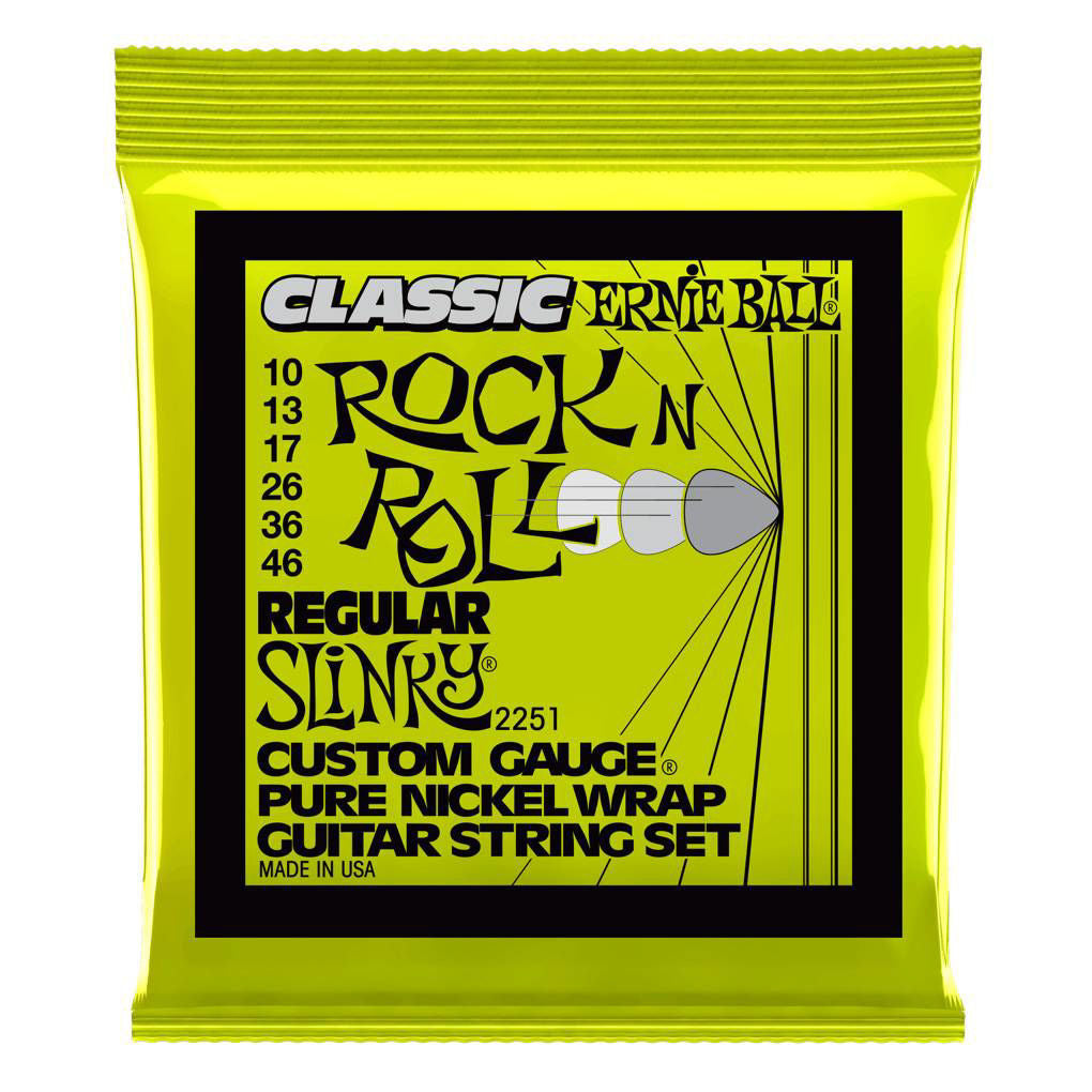 Ernie Ball Regular Classic (Lime) 10 - 46 Electric Guitar Strings