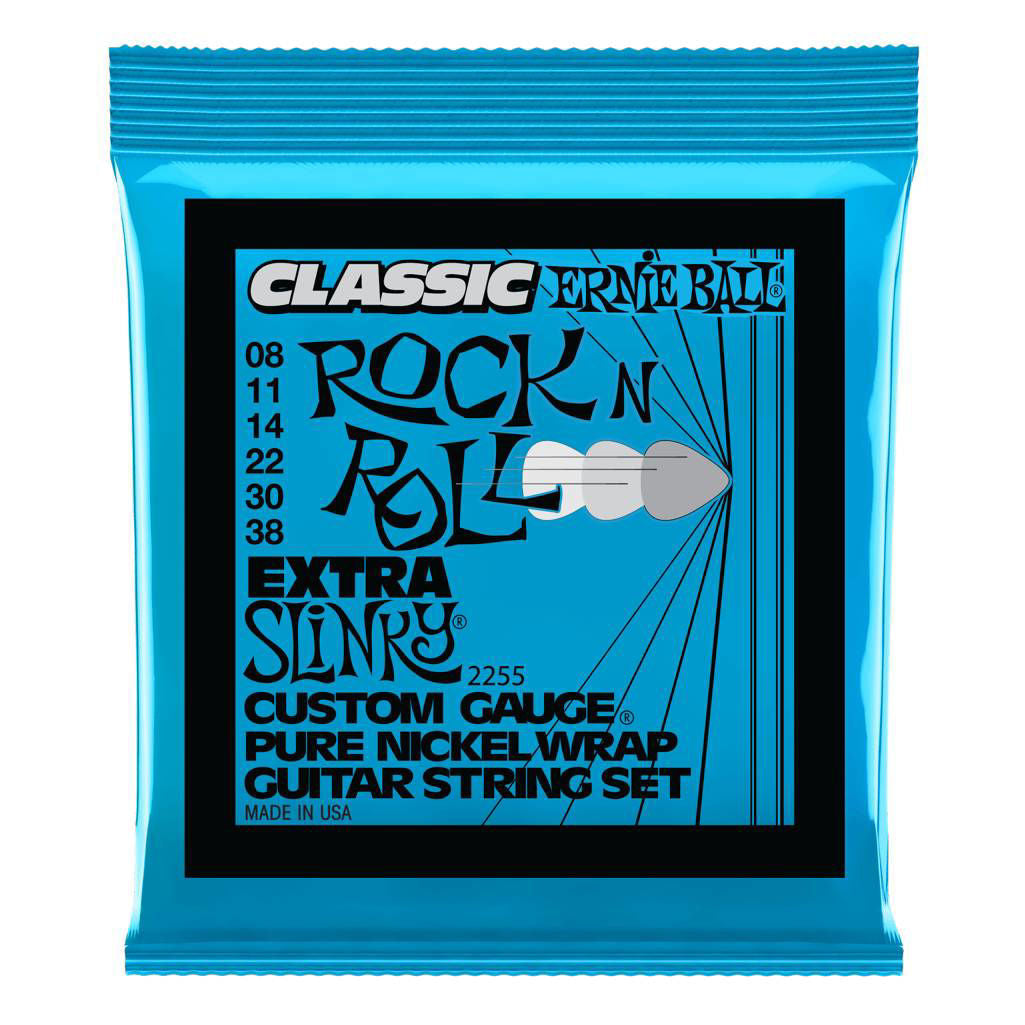Ernie Ball Extra Slinky Classic Rock n Roll 08 - 38 Electric Guitar Strings