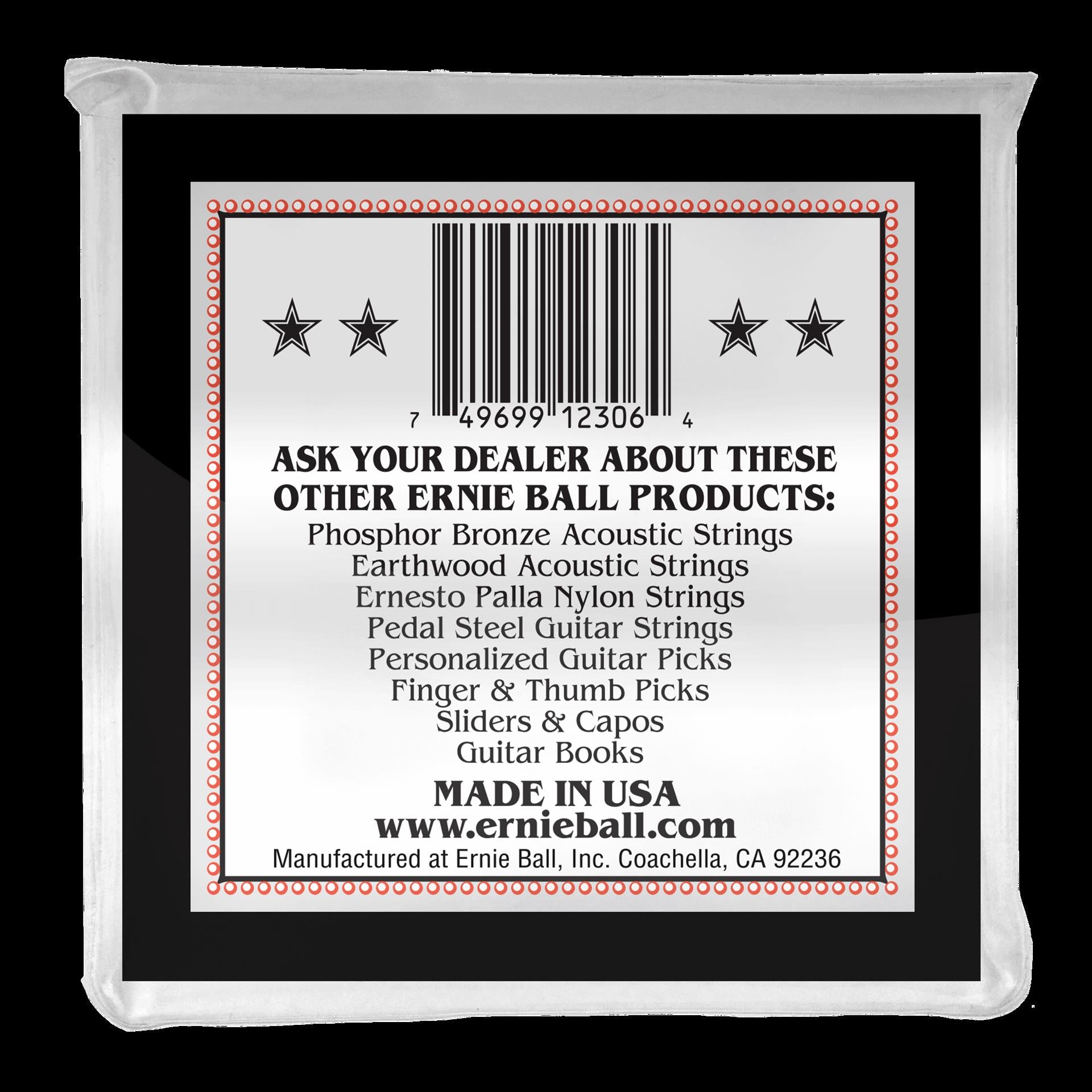 Ernie Ball 2306 Light Loop End Stainless Steel Tenor Banjo Guitar Strings