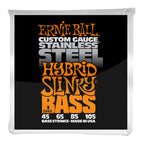 Ernie Ball 2843 45-105 Hybrid Slinky Stainless Steel Electric Bass Strings