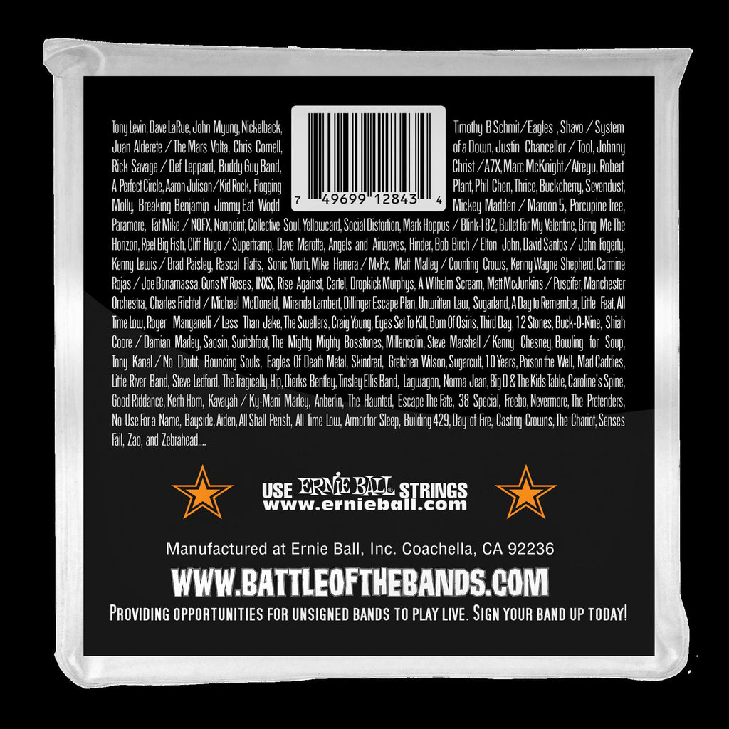 Ernie Ball 2843 45-105 Hybrid Slinky Stainless Steel Electric Bass Strings