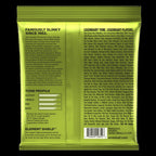 Ernie Ball 2852 Regular Slinky short scale bass guitar strings coiled on a spool, designed for bass guitars.