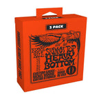 Ernie Ball 3215 electric guitar strings, 10-52 gauge, nickel wound, skinny top heavy bottom, 3-pack on a guitar string set image.