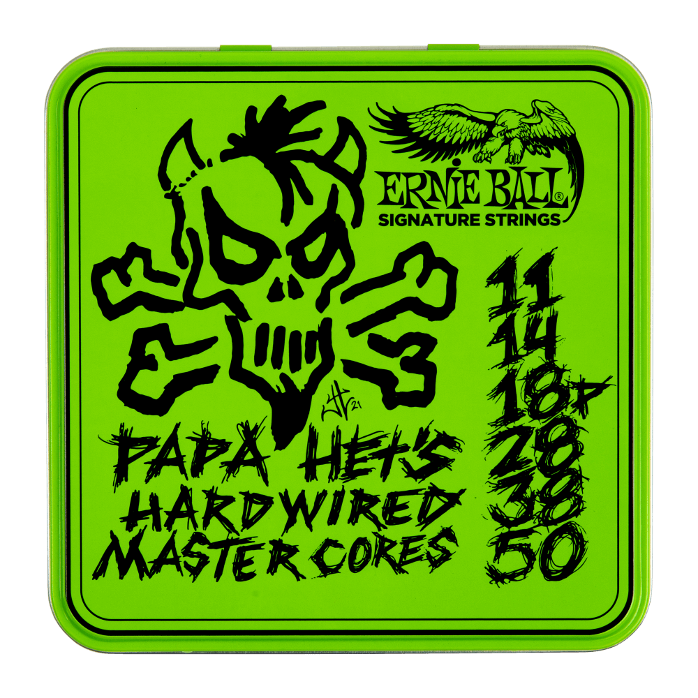 Ernie Ball Papa Het‚Äôs Hardwired Master Core Signature Electric Guitar Strings - 3 Pack