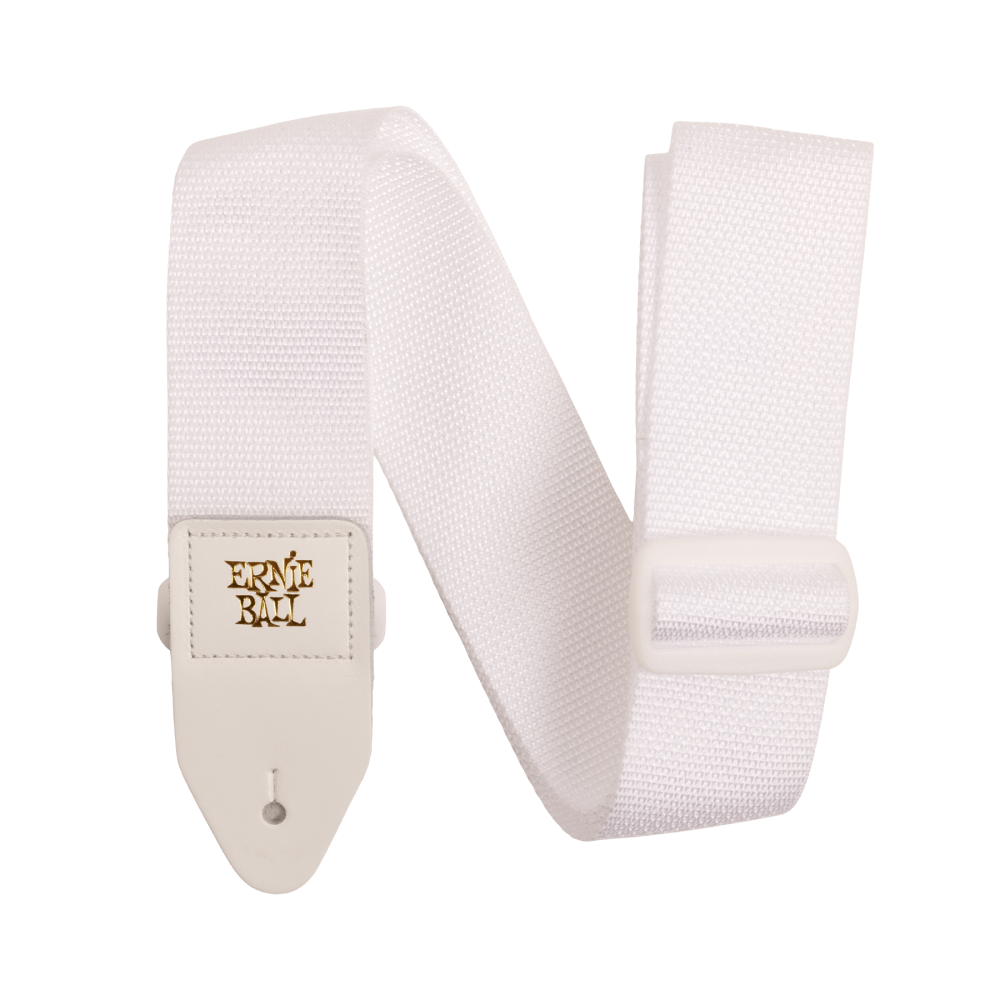 Ernie Ball Polypro Guitar Strap - White