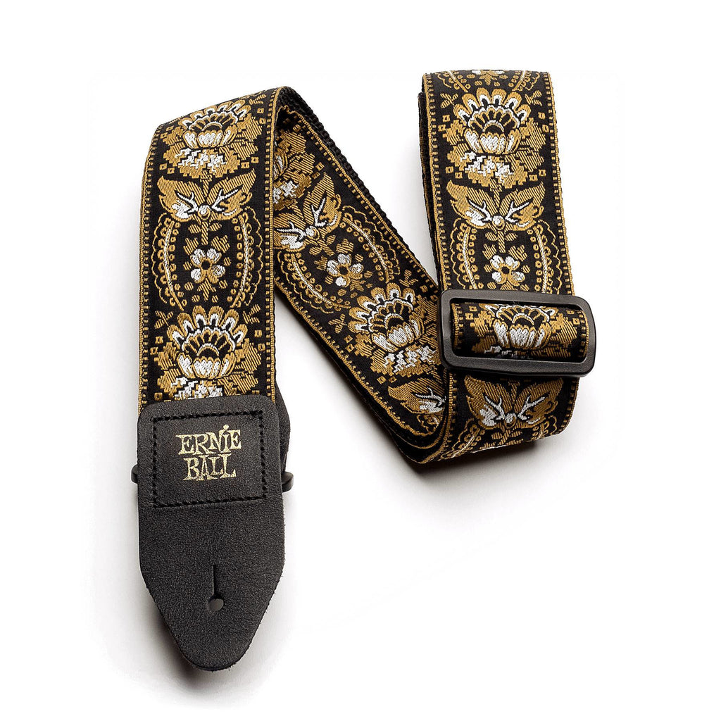 Ernie Ball 4151 Royal Orleans Gold Jacquard Guitar Strap