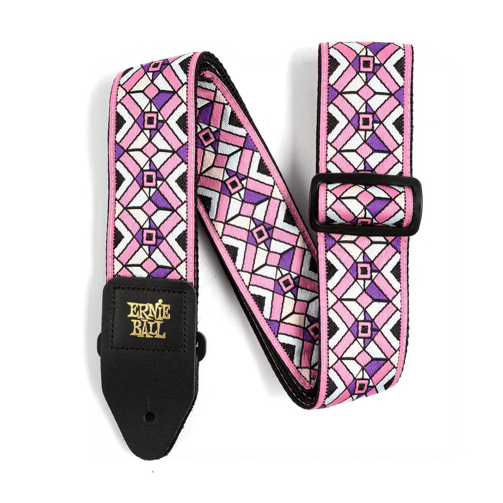 Ernie Ball 4658 Kaleidoscope Pink Jacquard Guitar Strap