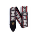 Ernie Ball Blackjack Red Jacquard Strap