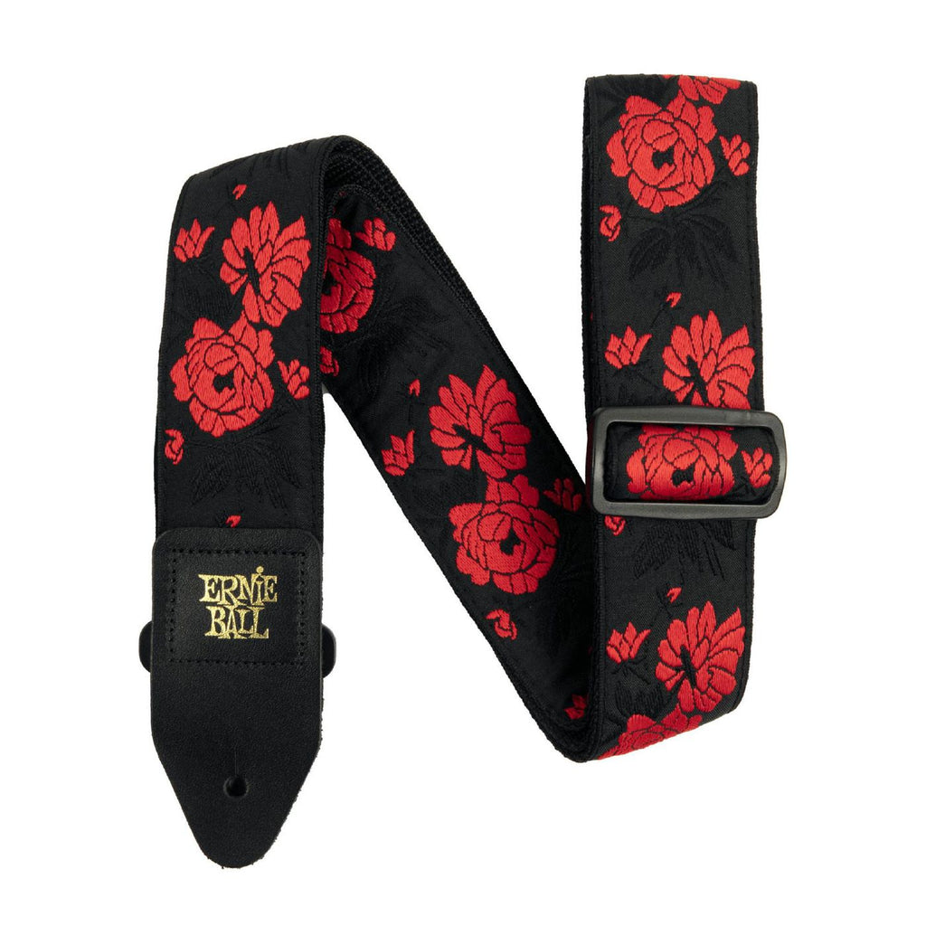 Ernie Ball Tango Rose Jacquard Guitar Strap