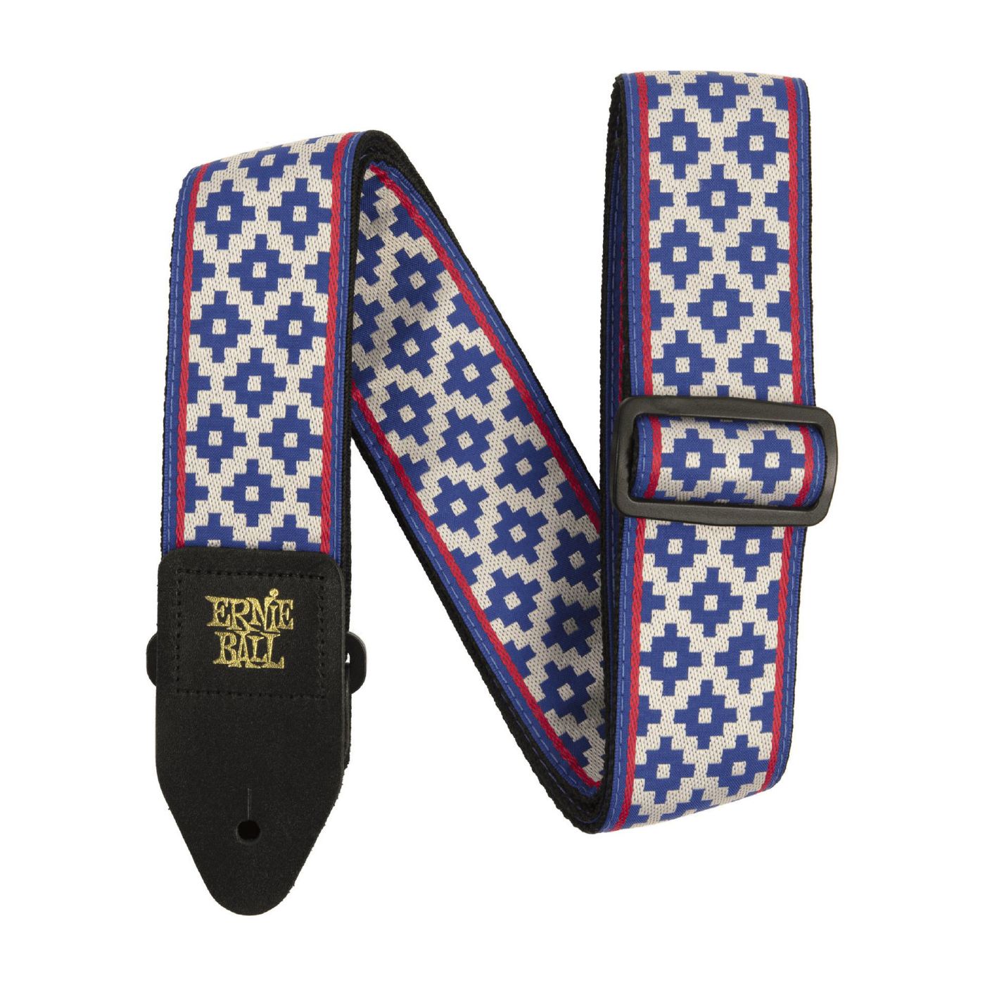 Ernie Ball Blue Crux Jacquard Guitar Strap