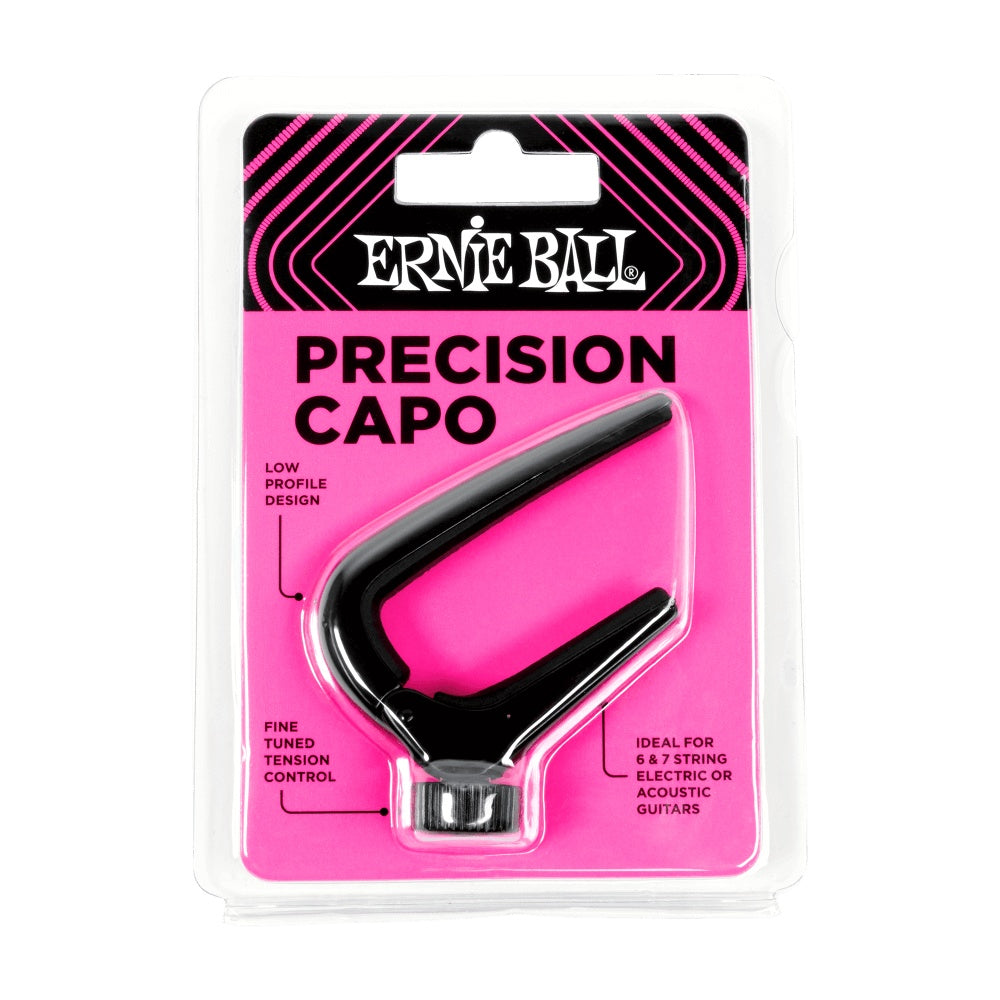 Ernie Ball Precision Capo - Black