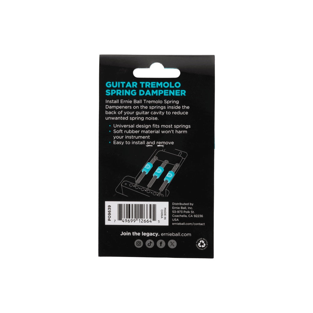 Ernie Ball Spring Dampener - Guitar Tremolo (6pk)