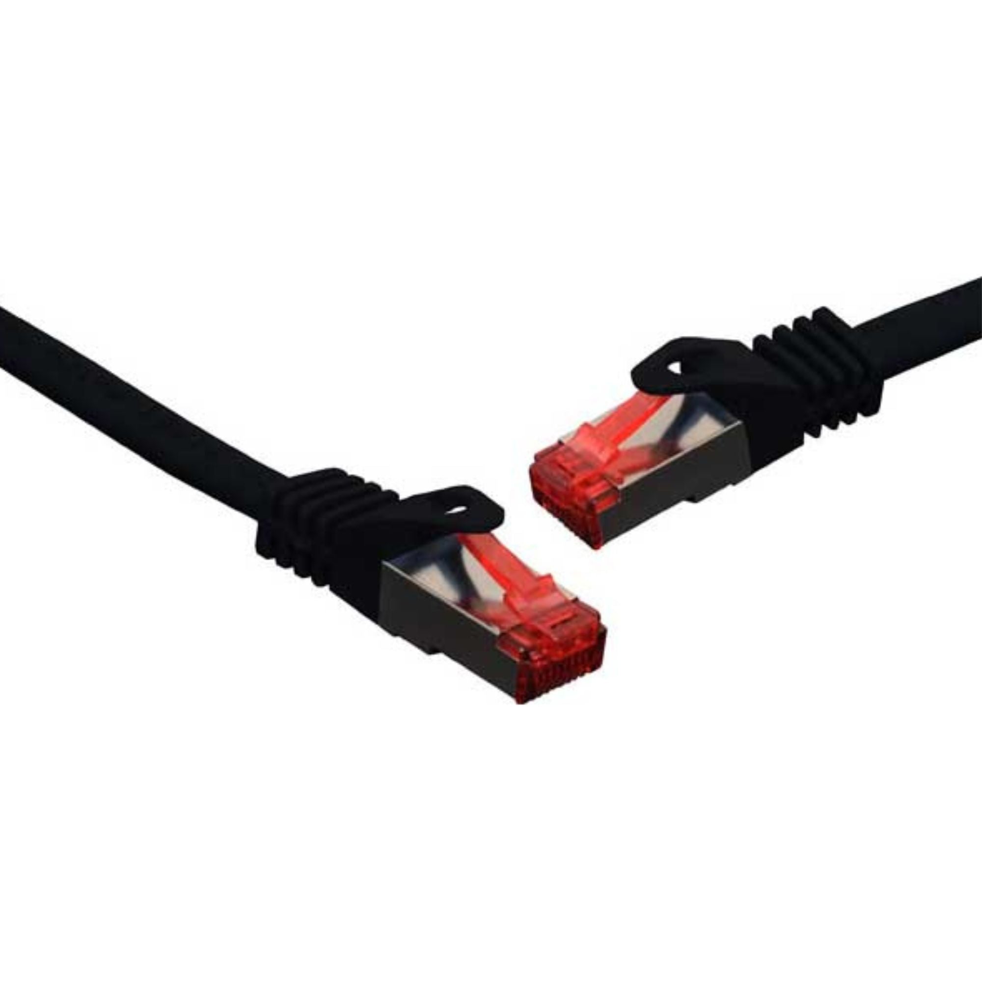Dynalink 0.5m Cat6a SSTP Ethernet Patch Cable - Black