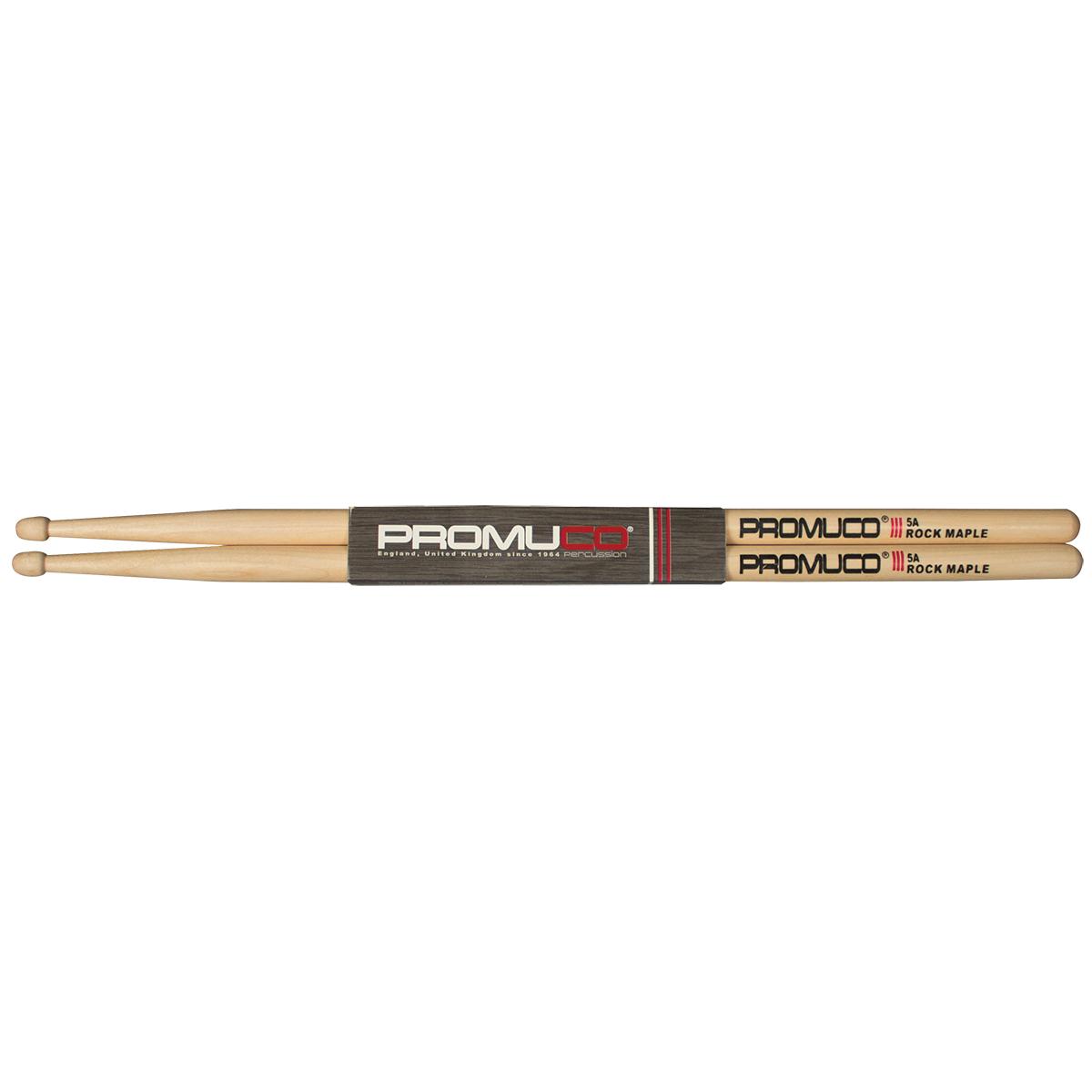 Promuco 18025A Rock Maple 5A Wood Tip Drumsticks