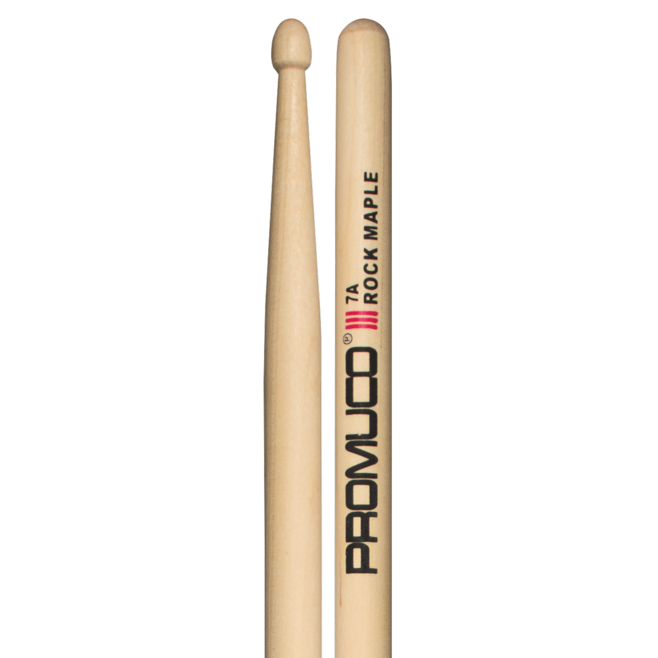 Promuco 18027A Rock Maple 7A Wood Tip Drumsticks