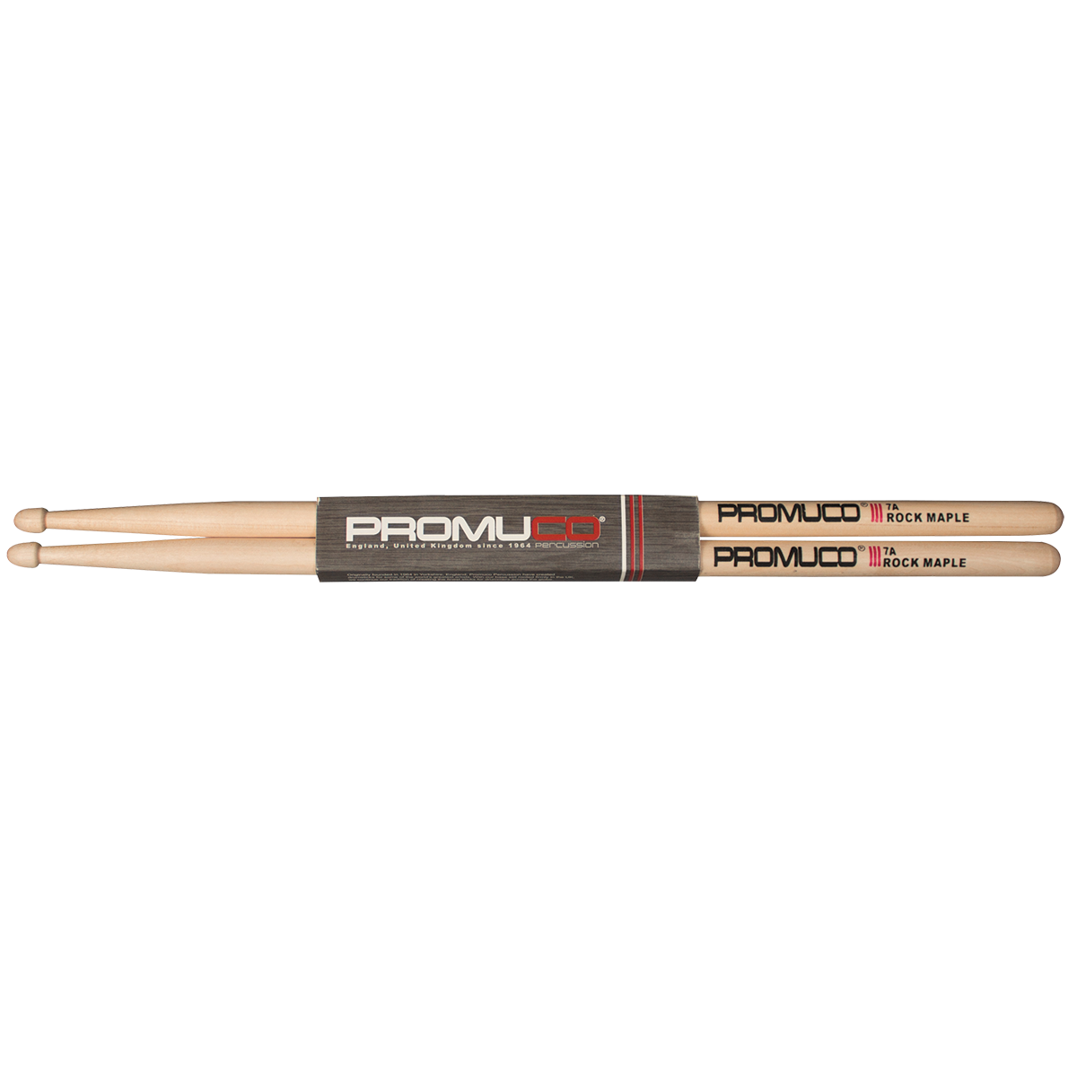 Promuco 18027A Rock Maple 7A Wood Tip Drumsticks