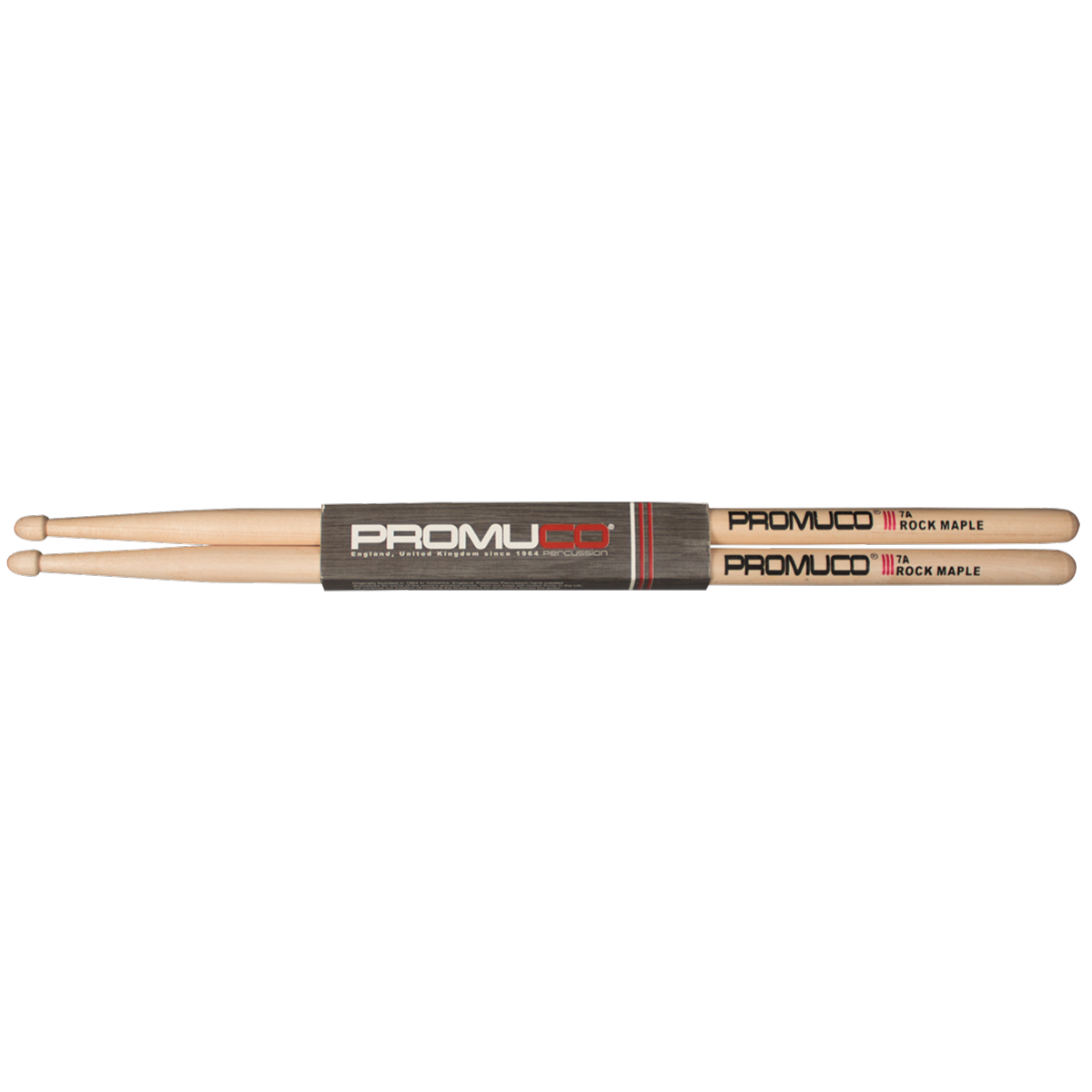 Promuco 18027A Rock Maple 7A Wood Tip Drumsticks