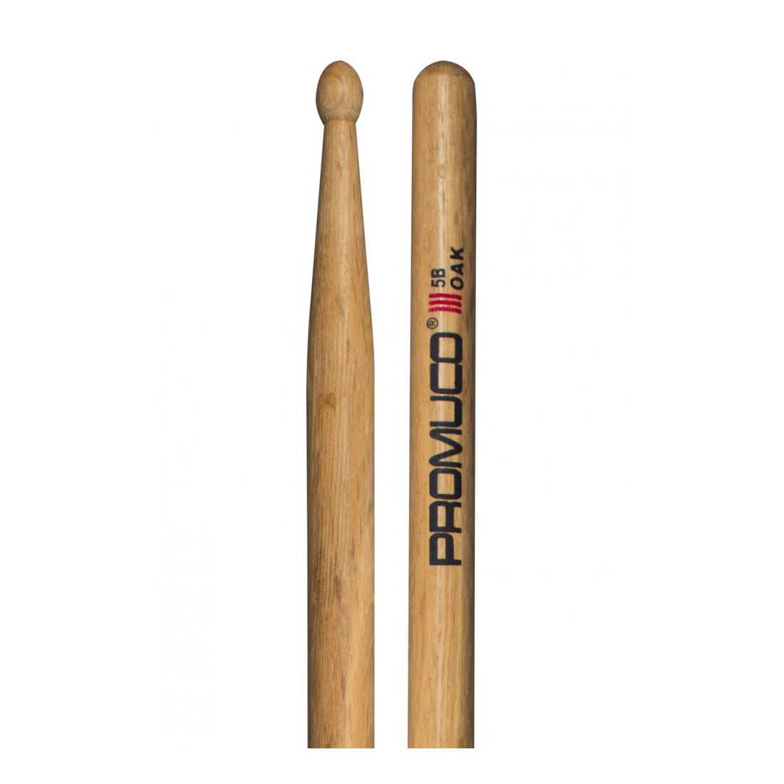 Promuco 18035B Oak 5B Wood Tip Drumsticks