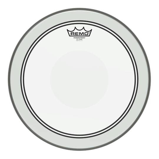Remo Powerstroke 3 Clear 14 Inch Clear Dot Drumhead