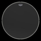 Remo Powerstroke 3 Ebony 18 Inch Bass Drumhead with Offset Hole