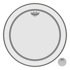 Remo P3-1218-C2 Powerstroke 3 Smooth White 18 Inch Bass Drumhead with Impact Patch