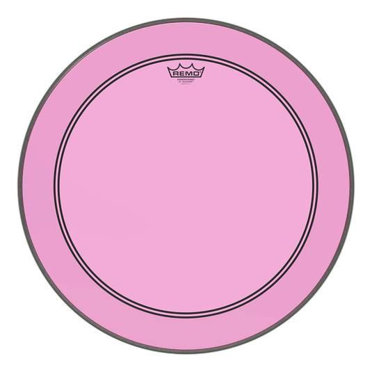 Remo Colortone Powerstroke 3 22in Bass Drum Head in Pink