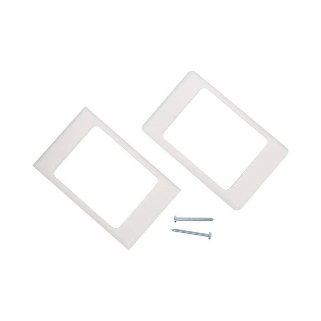 Altronic HDMI 3.5mm single wallplate with dual cover and flyleads, used for PA audio and video connections in wall installations.