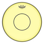 REMO 14 INCH POWERSTROKE 77 YELLOW COLORTONE WITH TOP DOT