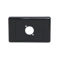Altronics P8021 Wallplate For D Series Connector in Black