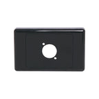 Altronics P8021 Wallplate For D Series Connector in Black