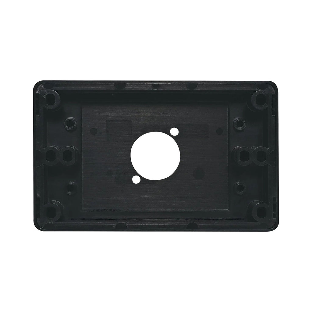 Altronics P8021 Wallplate For D Series Connector in Black
