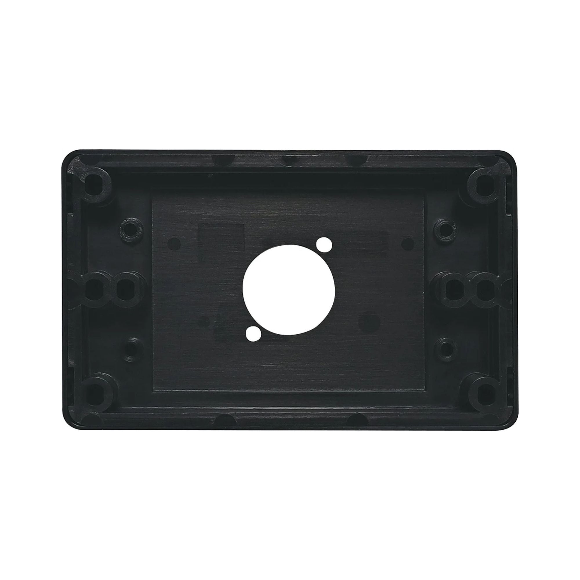 Altronics P8021 Wallplate For D Series Connector in Black