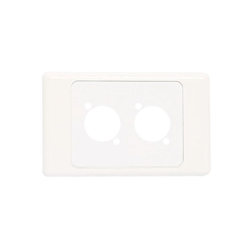 Dynalink Wallplate For Dual D Series Connectors