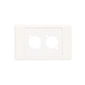 Dynalink Wallplate For Dual D Series Connectors