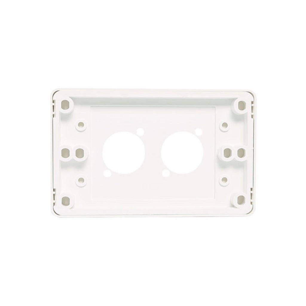 Dynalink Wallplate For Dual D Series Connectors