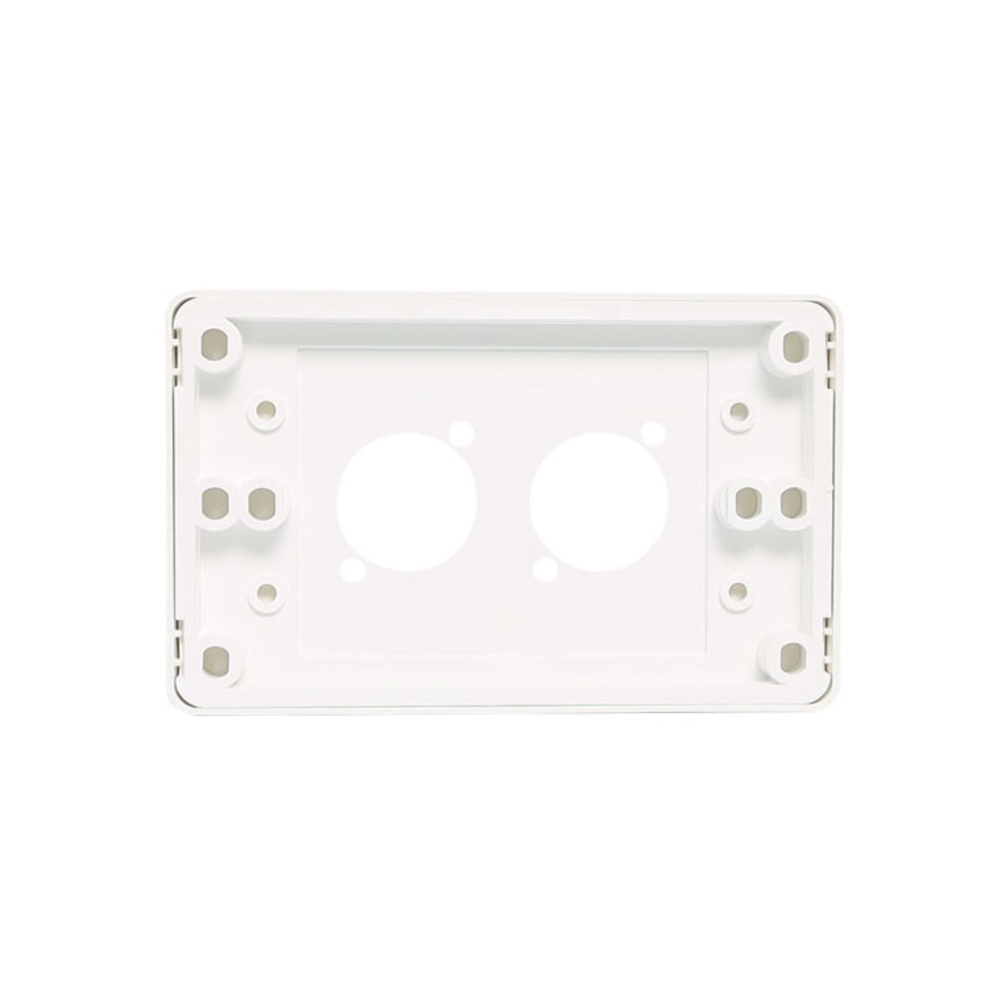 Dynalink Wallplate For Dual D Series Connectors