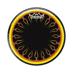 Remo PA-1022-C2 Custom Graphic 22 Inch Bass Drumhead - Flames