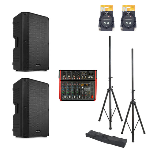 Mega Music Karaoke Party package with PA system, microphones, and speakers for lively singing and entertainment.