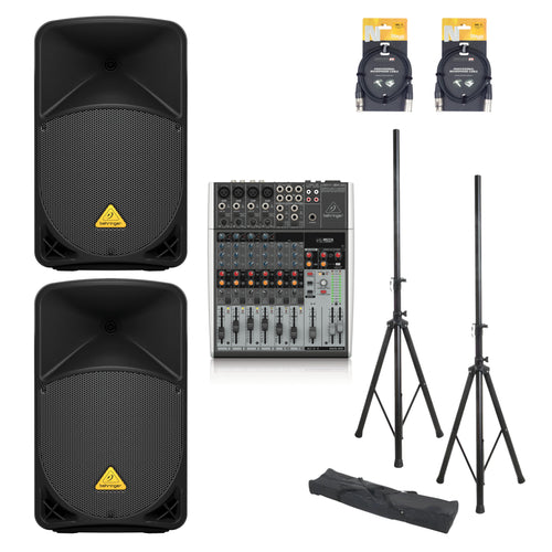 Basic Solo/Duo bundle from Mega Music featuring musical instruments and accessories for solo or duo performances.
