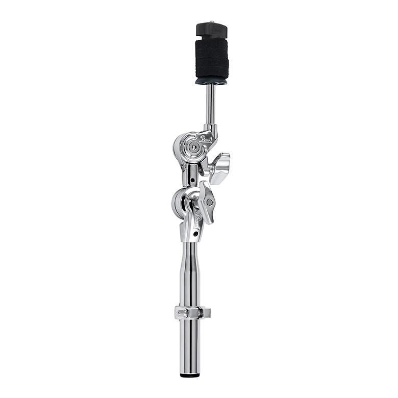 Pearl CH-830S short cymbal boom arm with Uni/Lock tilter for drum hardware, featuring adjustable positioning and durable metal construction.