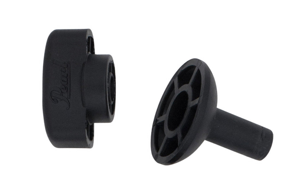 Pearl CH-830S short cymbal boom arm with Uni/Lock tilter for drum hardware and accessories, shown mounted on drum kit.