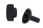 Pearl CH-830S short cymbal boom arm with Uni/Lock tilter for drum hardware and accessories, shown mounted on drum kit.