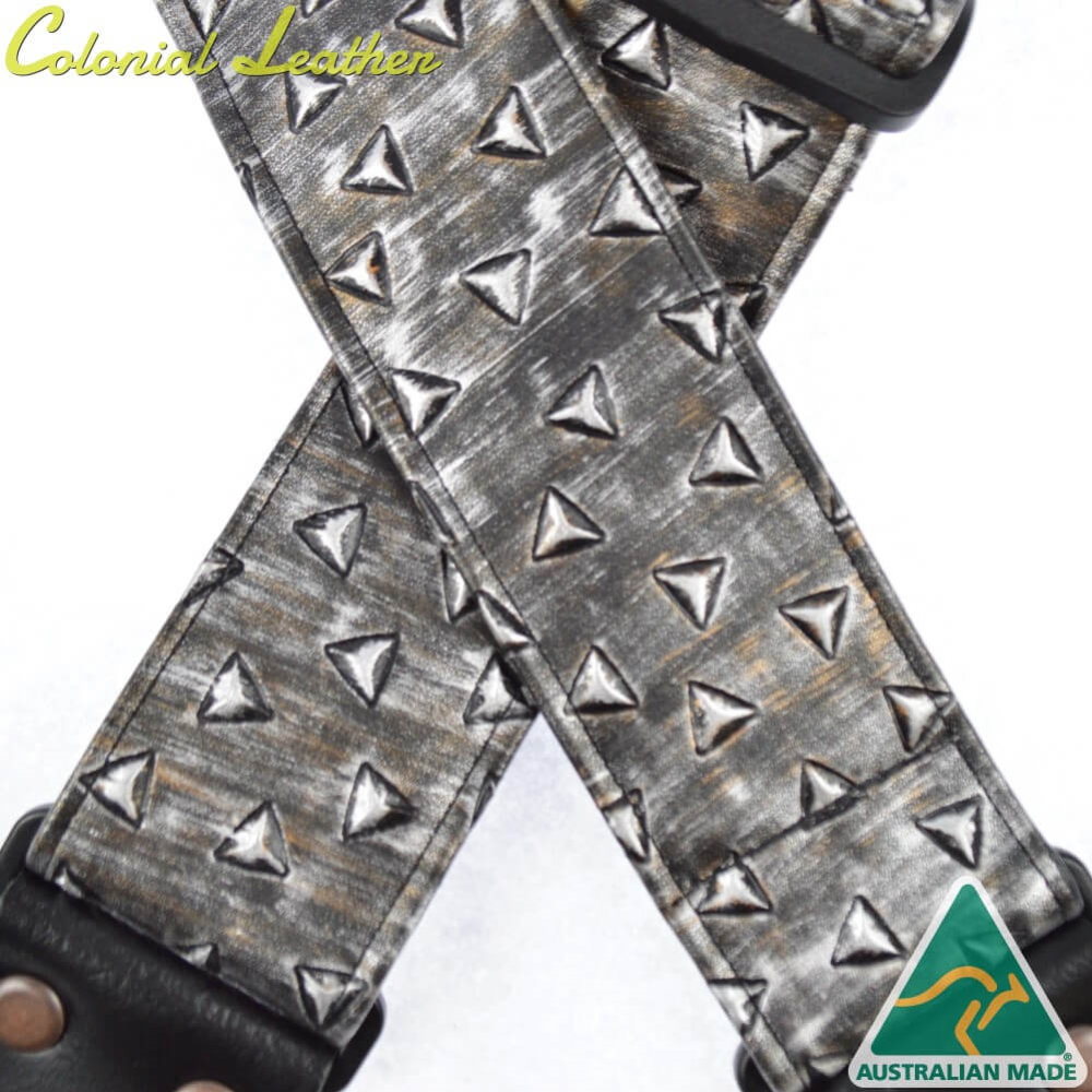 Colonial Leather Medieval 50mm Webbing Guitar Strap - Paladin