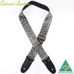 Colonial Leather Medieval 50mm Webbing Guitar Strap - Paladin