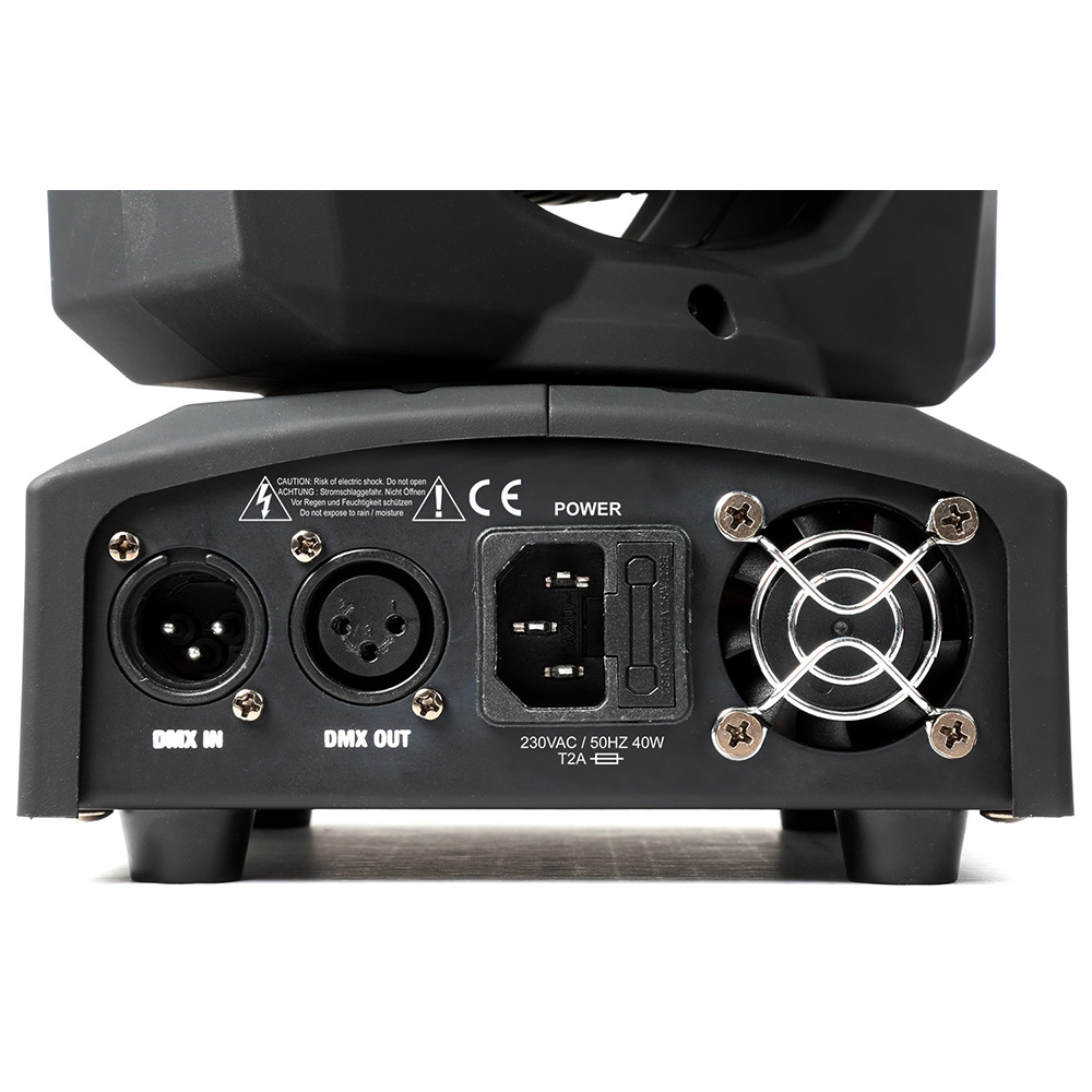 Beamz Panther 40 LED Moving Head Spot with IRC