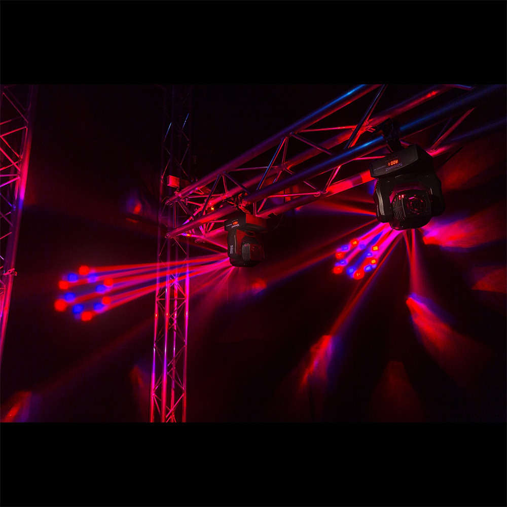 Beamz Panther 80 LED Moving Head Effect with IRC