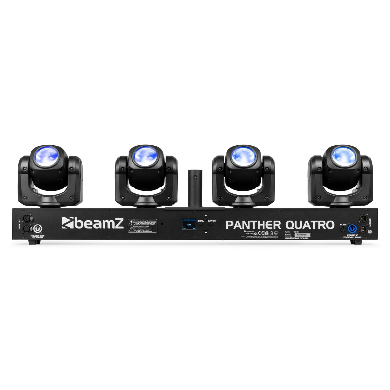 BeamZ PANTHER-QUATTRO Moving Head Bar w/4x 40W RGBW Beams