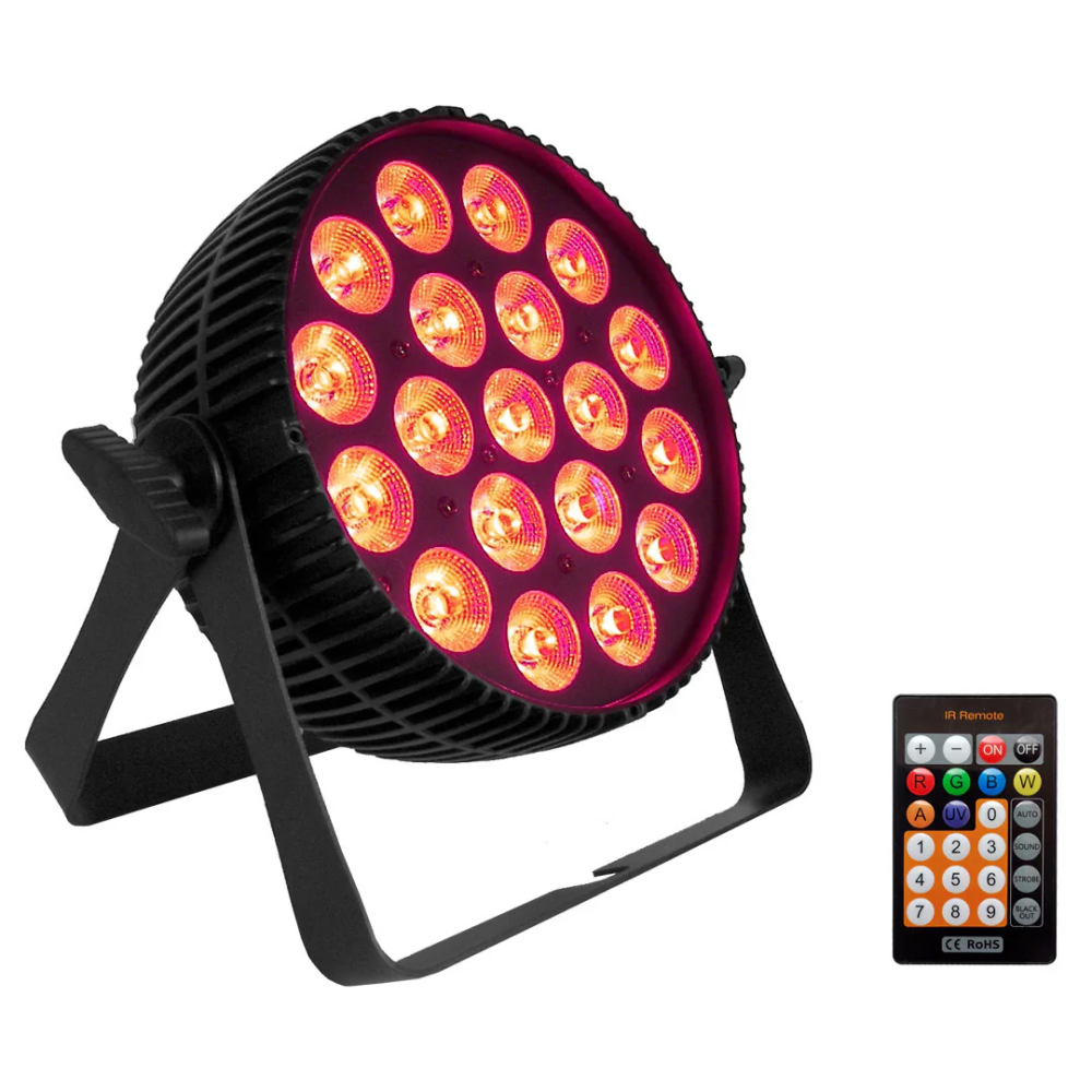 Event Lite Par 19 x 12W RGBWAU