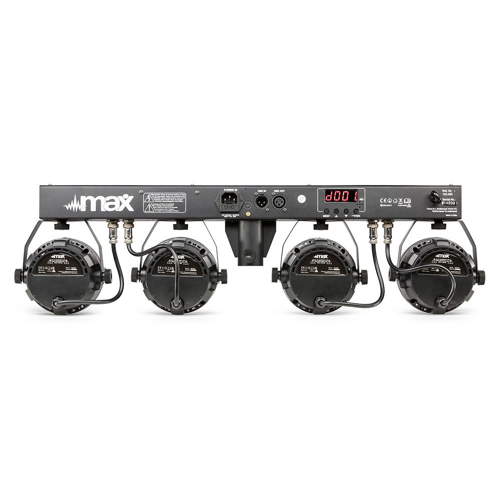 MAX ParBar-4√ó3 Complete Wash Lighting Set