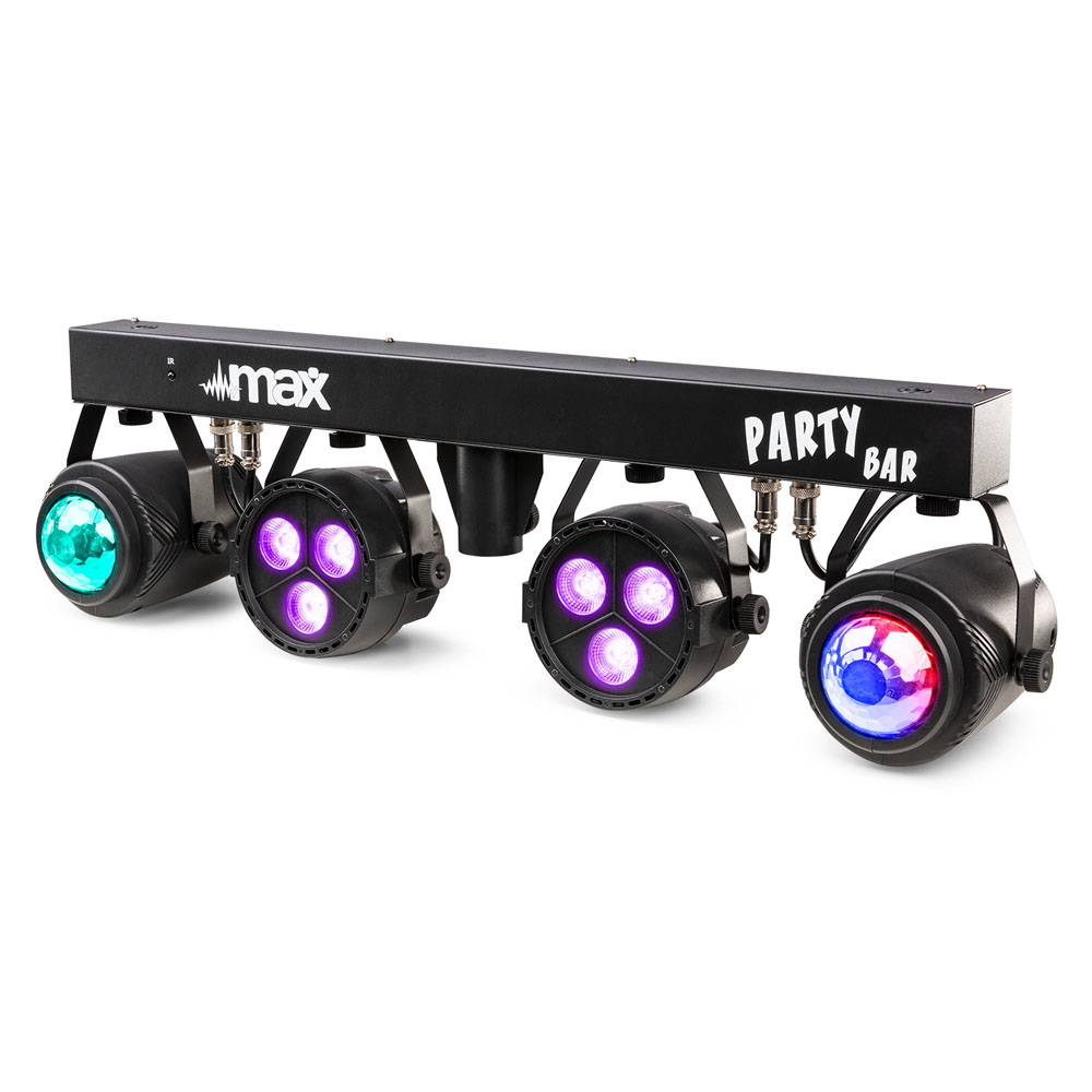 MAX PartyBar Complete DJ Lighting Set